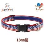  одним движением ошейник *S размер *18mm ширина Star & полоса рисунок 23-35cm LUPINEru сосна America производства легкий крепкий маленький размер собака средний собака 
