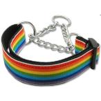  Rainbow рисунок * половина воздушная заслонка цвет *M размер (30~50cm)25mm ширина * Martin ge-ru* combo цвет * America производства mirage pet