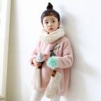 子供服 コート 女の子 冬 アウター ジャケット 長袖 韓国子供服 キッズ 可愛い ウサギ刺繍入り　翌日発送