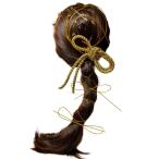 髪飾り専門ブランドSUMITSUBAKI 金箔 紐 水引 ゴールド 成人式 振袖 和装 髪飾り用パーツ