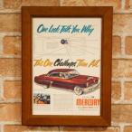 フォード マーキュリー イラスト ミニポスター B5フレーム入り ◆ Ford Mercury FB5-144