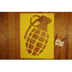 MK2 рука .. stencil выкройки * ананас .. рука бросание . милитари покраска [ большой ]