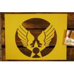 US военно-воздушные силы старый Logo stencil выкройки * USAF Logo только one сиденье [ большой ]