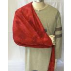 アームスリング   腕つり   三角巾　綿生地　レッド系の色地　マーブル模様　　AS-C50　脳卒中後の片麻痺の腕をサポート（介護用品）