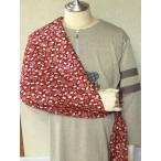 アームスリング　腕つり　三角巾　日本手拭い　金魚　赤　AS-JT10　脳卒中後の片麻痺の腕をサポート（介護用品）