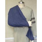 アームスリング　腕つり　三角巾　日本手拭い　鮫小紋　　AS-JT15　脳卒中後の片麻痺の腕をサポート（介護用品）