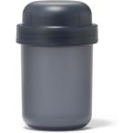 無印良品 トッピングカップ付き ランチカプセル ・黒 350mL 84683855