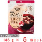 アルファー食品 安心米 おこげ ぜんざい 145g×5個