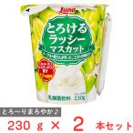 爆買[冷蔵] 日本ルナ とろけるラッシー マスカット 230g×2本