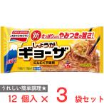 ショッピングギョーザ [冷凍] 味の素 しょうがギョーザ 12個入×3袋