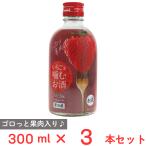 [ рефрижератор ] север Okamoto магазин клубника ... sake 300ml×3шт.