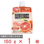 爆買 マンナンライフ クラッシュタイプの蒟蒻畑プラス ブラッドオレンジ味 150g