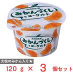 [ рефрижератор ] Hokkaido . индустрия мандарин . расческа . йогурт 120g×3 шт 