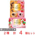 ショッピングゴディバ [アイス]ゴディバ ショコラフォンデュ食べ比べ2種セット（各2個）