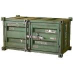 コンテナキャビネット (GREEN) 横型 37191 ダメージ加工