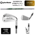 【受注商品】2025最新 テーラーメイド P790 アイアン 6番~Pw 5本セット N.S.PRO 950GH neo スチールシャフト 日本正規品