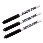  капот авторучка постоянный модель черный 3 шт. комплект глазурь FOODPEN маркер (габарит) принадлежности для выпечки кулинария ручная работа ручная работа кондитерские изделия * кулинария инструмент сладости конструкция кондитерские изделия инструмент 