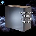 AMD Ryzen7 7700 �^ GPU�Ȃ� �R�X�p�ŋ� �Q�[�~���OPC Windows11 Home SSD 1TB ������ DDR5 4800MHz 32GB