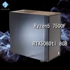 AMD Ryzen5 7500F �^ RTX5060ti 8GB �R�X�p�ŋ� �Q�[�~���OPC Windows 11 SSD�E������ �I����