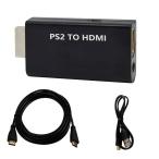 PS2専用HDMI接続コネクター PS2 to HDMI 変換アダプターHDMI出力 簡易日本語マニュアル付き ポイント消化