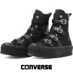 コンバース 厚底 スニーカー レディース ハイカット オールスター リフテッド ST Z シン-ハイ チャンキーソール メンズ ストラップ サイドファスナー 31316430