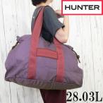 ハンター ボストンバッグ レディース トラベル リップストップ ホールドオール メンズ バッグ 28.03L 肩掛け トートバッグ BAG 大きめ かばん 鞄 UBW3603NRS