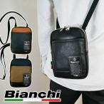 ビアンキ メンズ レディース バッグ PUレザーミニショルダーバッグ 斜め掛け 肩掛け 縦型 ボディバッグ TBPI-33 バック BAG かばん 鞄