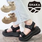 シャカ 厚底 サンダル レディース ネオ バンジー S チャンキー GES スポーツサンダル チャンキーソール スポサン プラットフォームサンダル SK-323 リネン