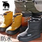 モズ MOZ レディース スノーブーツ ウインターブーツ 防水 防寒 防滑 ショートブーツ ショート丈 MZ-7000 ブラック 黒 マスタード カーキ 爆買
