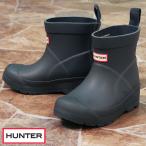 ハンター HUNTER 男の子 女の子 子供靴 キッズ ジュニア レインブーツ リトルキッズ プレイ ブーツ 防水 レインシューズ ショートブーツ ラバーブーツ ブルー