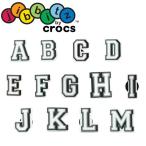 クロックス crocs ジビッツ jibbitz letter キッズ メンズ レディース アルファベット A〜M ラバークロッグ用アクセサリー シューチャーム