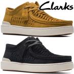 クラークス Clarks メンズ コートライトウィーブ ローカット 靴 本革 スエード コンフォートシューズ 26172449 ブラックウィーブ 黒 26172450 オークウィーブ