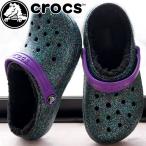 クロックス crocs 男の子 女の子 子供靴 キッズ ジュニア サンダル クラシック グリッターラインド クロッグ k クロッグサンダル 205937