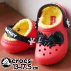 クロックス crocs 男の子 女の子 子供靴 キッズ チャイルド サンダル クラシックラインド ディズニー ミッキーマウス クロッグサンダル サボサンダル 208026 063