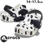 ショッピングクロックス キッズ クロックス crocs 男の子 女の子 子供靴 キッズ ベビー クロッグサンダル クラシック アイアム ダルメシアンクロッグ t サボサンダル 209075-103 キッズシューズ