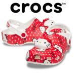 クロックス クロッグサンダル レディース 「ハローキティ」 レッド クラシック クロッグ サボサンダル キティちゃん メンズ 210575 90H 爆買