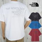 ザ・ノース・フェイス Tシャツ メンズ ショートスリーブ ES ロゴワイドティー 半袖 UVガード トップス アパレル 抗菌 防臭 白