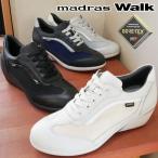 マドラスウォーク madras Walk ローカットスニーカー 防水 ゴアテックス レディース MWL1009 3E 幅広 ゆったり レインシューズ 雨靴 雨の日雪の日 黒 ブラック