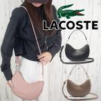 ショッピングラコステ ラコステ バッグ アクセサリー レディース NF5101PH シャンゼリゼ レザーハーフムーンショルダーバッグ 斜め掛け 肩掛け バック 鞄 小さめ コンパクト ロゴ ワニ