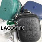 ラコステ イヤホンケース メンズ NH1430 レザーイヤホン ケース 小物入れ コンパクト レディース ブランド シンプル ワニ ロゴ