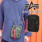 ショッピングサコッシュ アルファ インダストリーズ ALPHA INDUSTRIES ミニバッグ メンズ レディース TZ1068 コーデュラ ポケットサコッシュ ミニショルダーポーチ ミニポーチ 斜め掛け