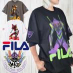 ショッピングNERV フィラ トップス Tシャツ メンズ 25SPU8002 25SPU800325SPU8004 新世紀エヴァンゲリオン 30周年 コラボ グラフィック ティーシャツ 初号機 半袖