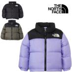 ザ・ノース・フェイス ダウンジャケット キッズ ベビー NDB92450 ヌプシジャケット アウター 長袖 上着 撥水 静電ケア 防寒 中綿 コンパクト ウェア アパレル 紫