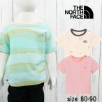 ザ・ノース・フェイス Tシャツ キッズ ベビー NTB32281 ショートスリーブラッチパイルティー カットソー 半袖 肩ボタン 丸首 トップス アパレル ウェア 子供服