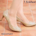 ロックポート ROCKPORT パンプス レディース トータルモーション 75mm ポインティ トゥ ヒール プレーンパンプス パーティ ラメ ハイヒール ピンヒール CJ1934