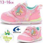ムーンスター ディズニー ベビーシューズ 女の子 ファーストシューズ ティンカーベル キッズ マジックテープ ベルクロ ローカット 花柄