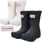 ハンター レインブーツ レディース ミドルブーツ 防水 長靴 ミドル丈 ラバーブーツ 雨 ユニセックス オリジナル 2.0 ショート ブーツ 雪 ハーフブーツ 白
