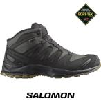 サロモン メンズ ハイキングブーツ XA トラッカー ゴアテックス 防水 ハイキングシューズ レディース 滑りにくいレースアップ ミッドカット 478226