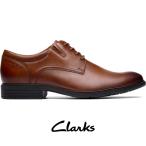 クラークス ビジネスシューズ メンズ 外羽根 プレーントゥ 紳士靴 ステッドウェル レース 滑りにくい 革靴 ビジカジ ドレスシューズ フォーマル レザーシューズ