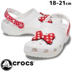 ショッピングクロックス キッズ クロックス crocs キッズ ジュニア サンダル ディズニー ミニー マウス クラシック クロッグ 子供靴 女の子 クロッグサンダル コンフォートサンダル 208711 119